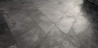 Płytki matowe w stylu industrialnym